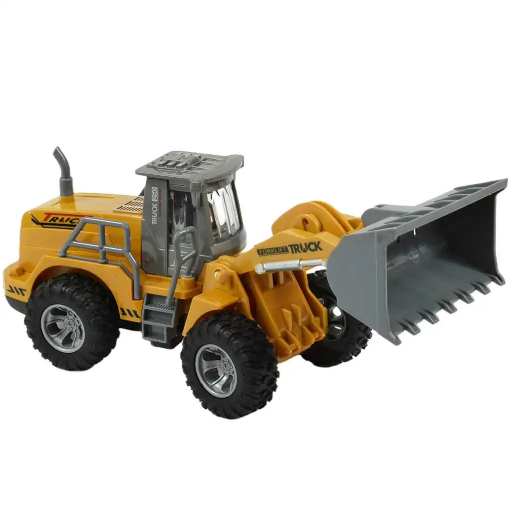 imagen de RC Bulldozer teledirigido con efectos de luz 1/30 de escala 22cm 3