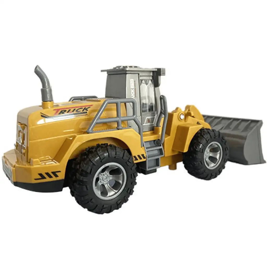 imagen de RC Bulldozer teledirigido con efectos de luz en escala 1/30 de 24cm 2