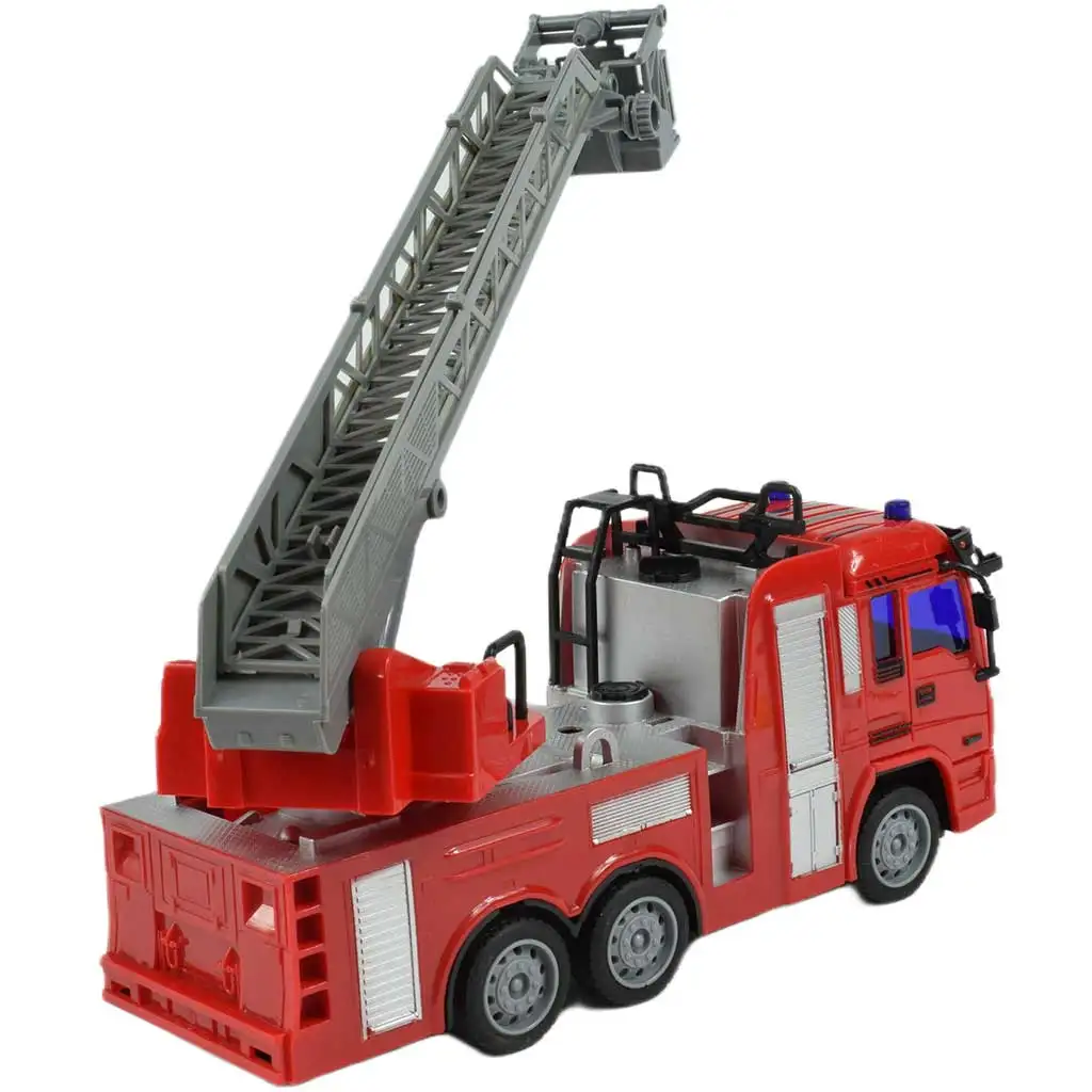 imagen de RC Camión de bomberos teledirigido con luces 27MHz 20cm en tres versiones diferentes 1ud 6