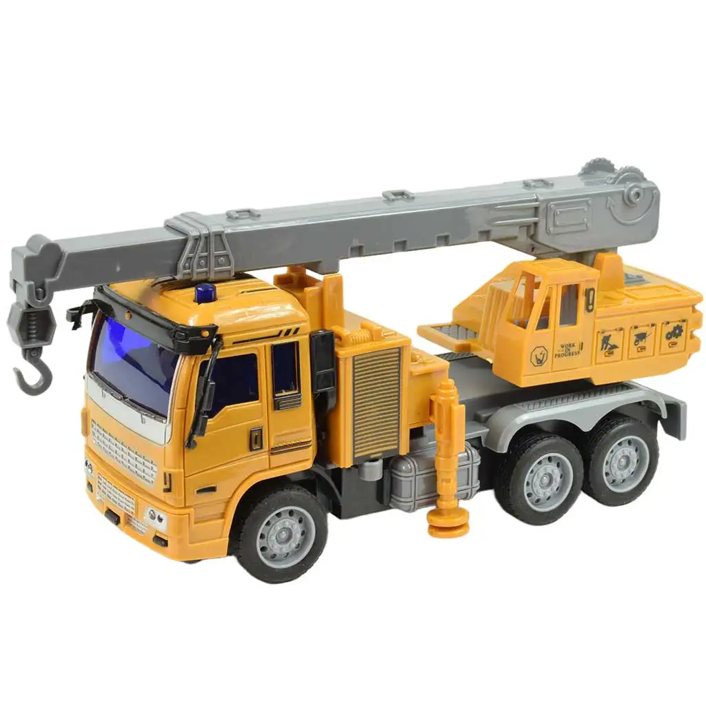 imagen de RC Camión de construcción teledirigido con efectos de luz 27MHz 20cm en varias versiones 1ud 6
