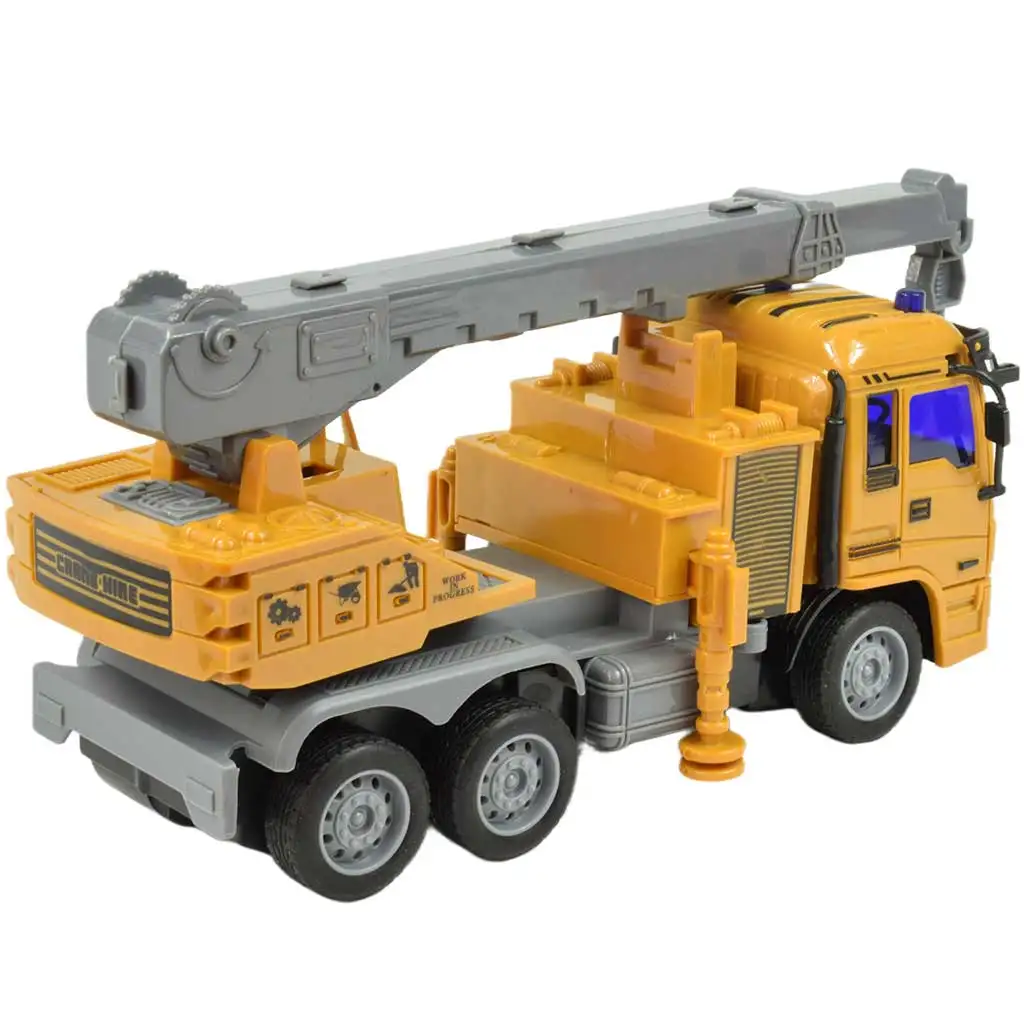 imagen de RC Camión de construcción teledirigido con efectos de luz 27MHz 20cm en varias versiones 1ud 7