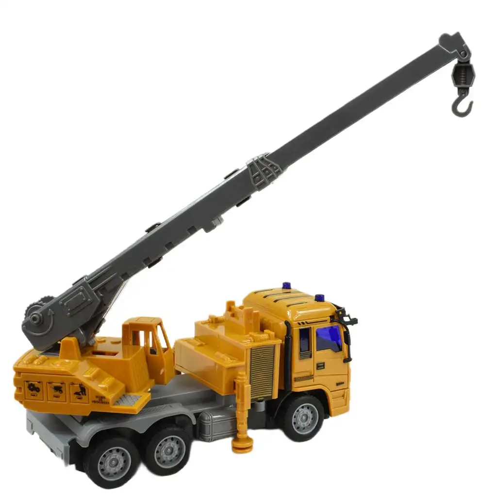 imagen de RC Camión de construcción teledirigido con efectos de luz 27MHz 20cm en varias versiones 1ud 8