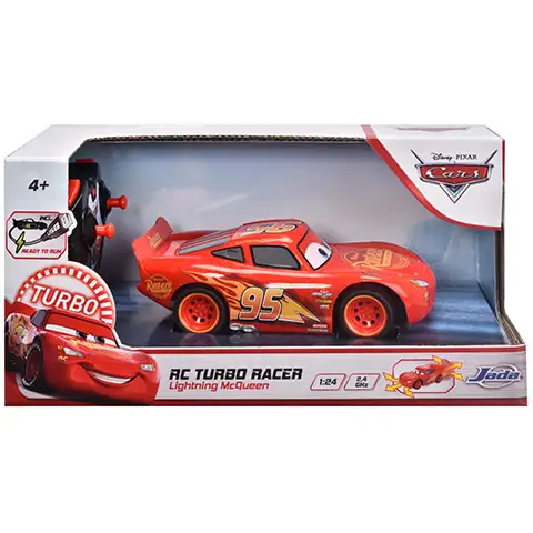imagen de RC Cars 3 Rayo McQueen coche teledirigido 1/24 - Simba Toys 1