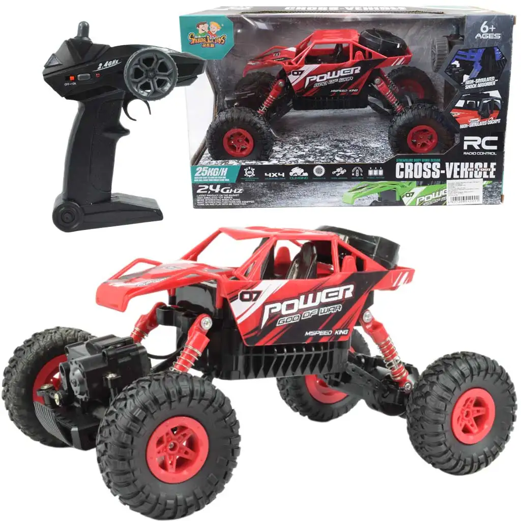 imagen de RC Coche de control remoto Power escalador todoterreno buggy en dos versiones 2,4GHz 25cm 1