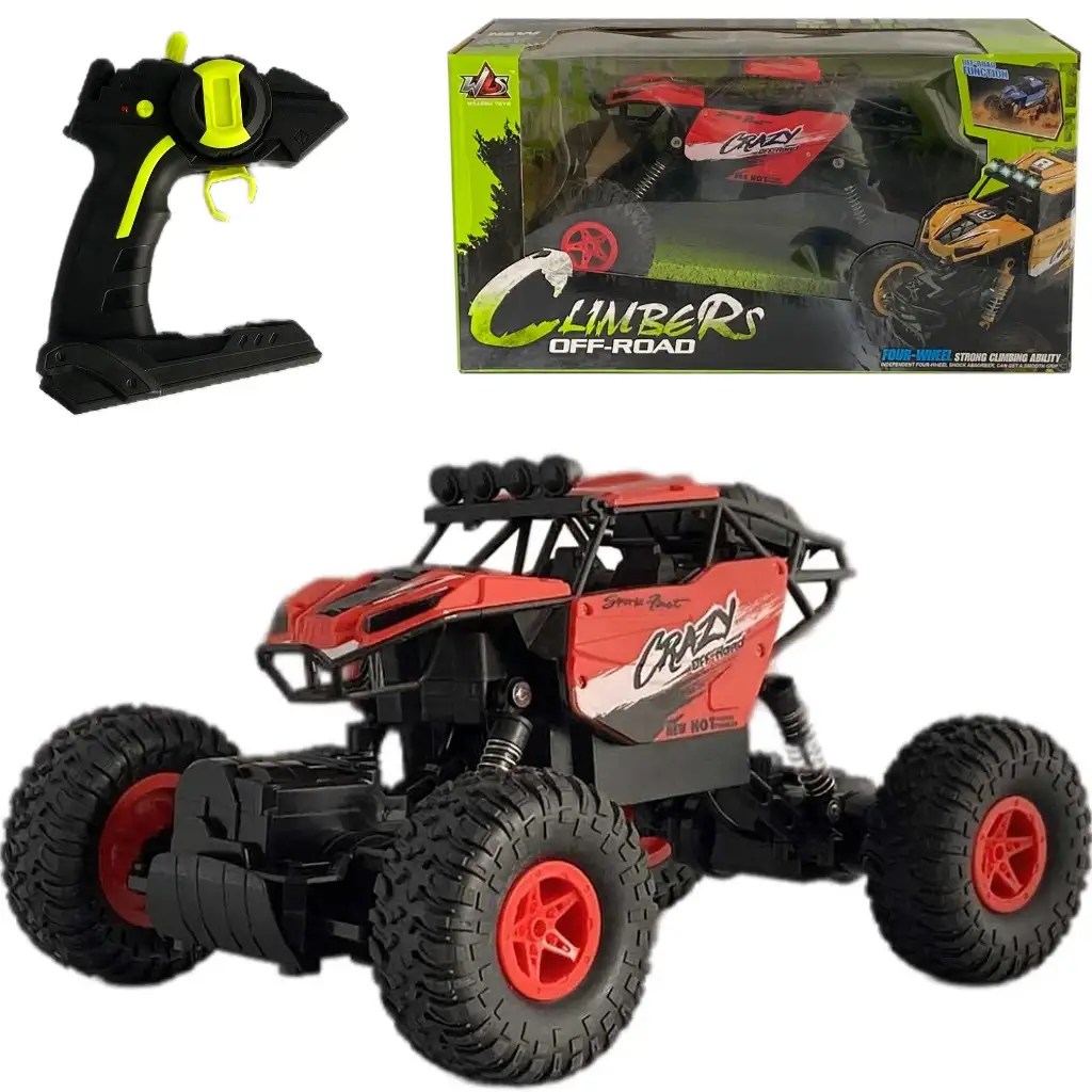 imagen de RC Coche de Escalada a Control Remoto Off-Road en tres colores 2,4GHz 25cm 1