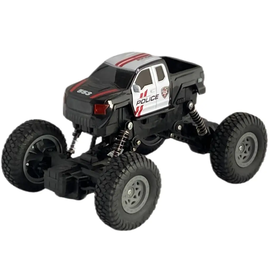 imagen de RC Coche de Escalada de Policía 4WD a Control Remoto 1/18 21cm 2