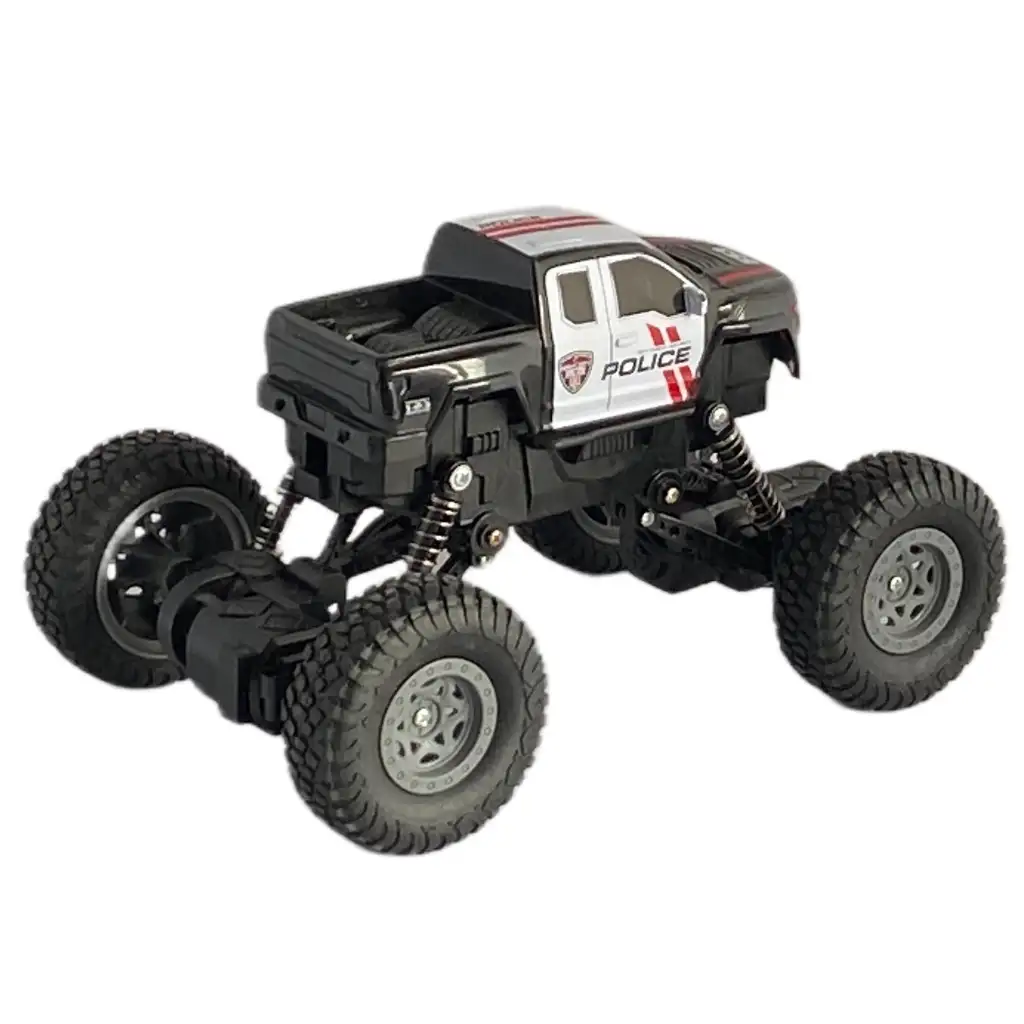imagen de RC Coche de Escalada de Policía 4WD a Control Remoto 1/18 21cm 3