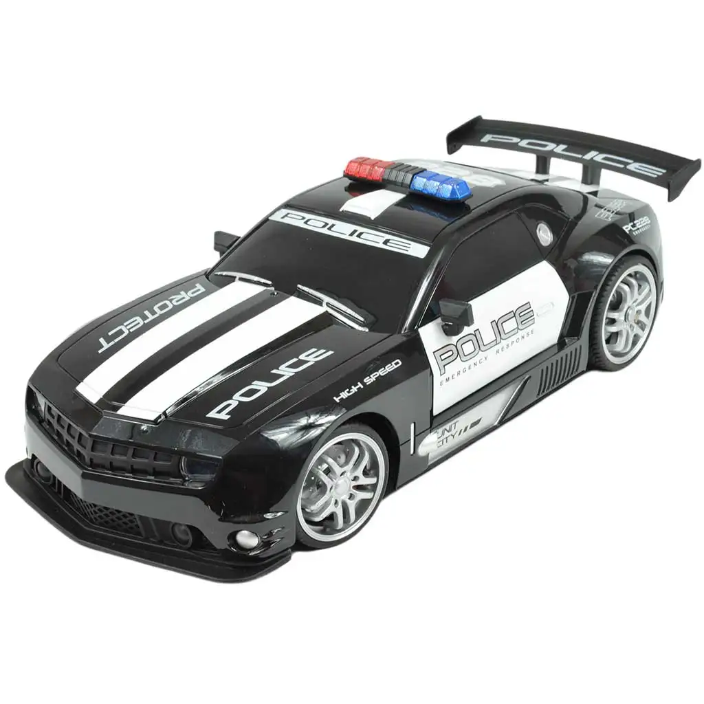 imagen de RC Coche de Policía Chevrolet Camaro a Control Remoto 1/12 2.4GHz 30cm 4