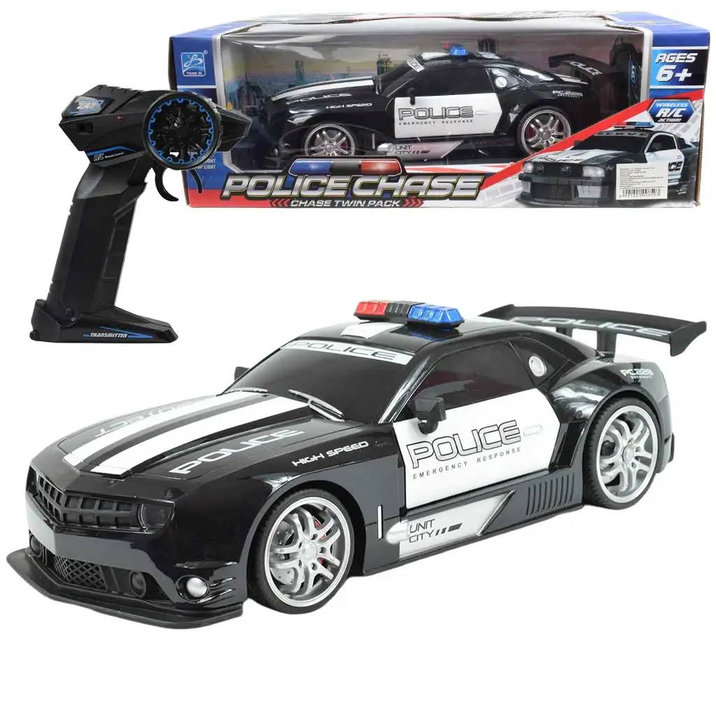 imagen de RC Coche de Policía Chevrolet Camaro a Control Remoto 1/12 2.4GHz 30cm 1
