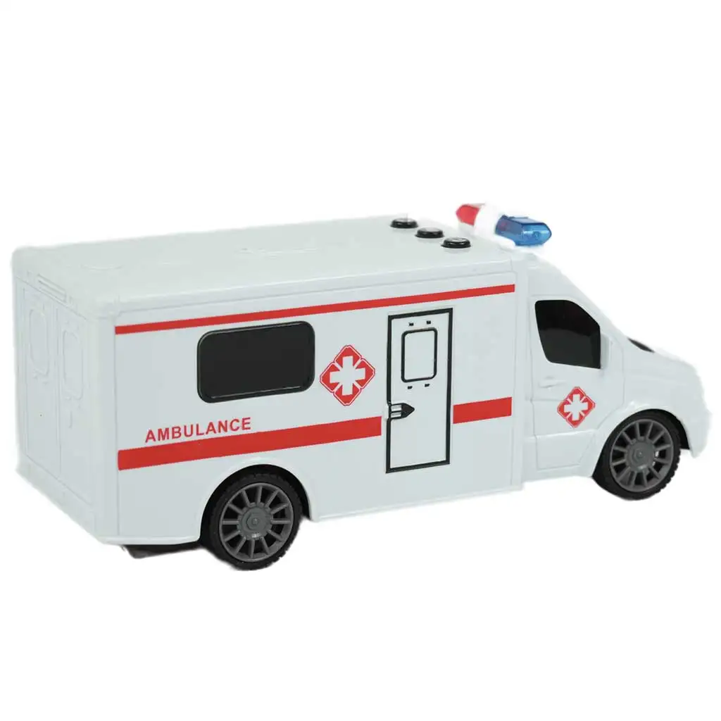 imagen de RC Coche de Rescate Teledirigido con efectos de luz y sonido escala 1/24 20cm 2
