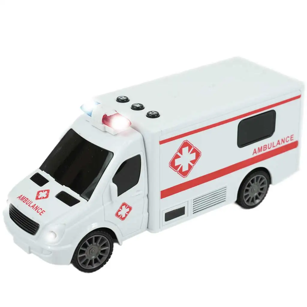 imagen de RC Coche de Rescate Teledirigido con efectos de luz y sonido escala 1/24 20cm 3