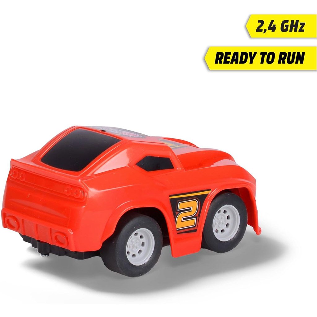 imagen de RC Crazy Cruiser coche de carreras teledirigido 2,4 GHz – rojo - Dickie Toys 3