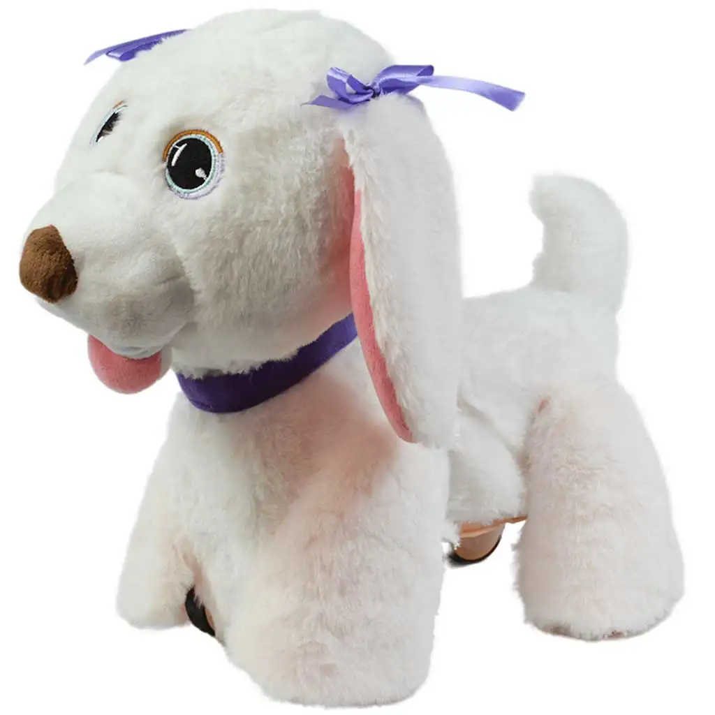 imagen de RC Cute Pet: Perro labrador interactivo de peluche a control remoto con accesorios 2.4GHz 40cm 2