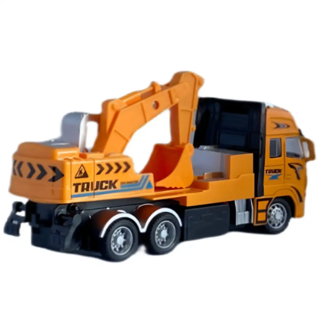 imagen de RC Excavadora o grúa de construcción teledirigida con luz en dos versiones 27MHz 1/36 de escala 20cm 4