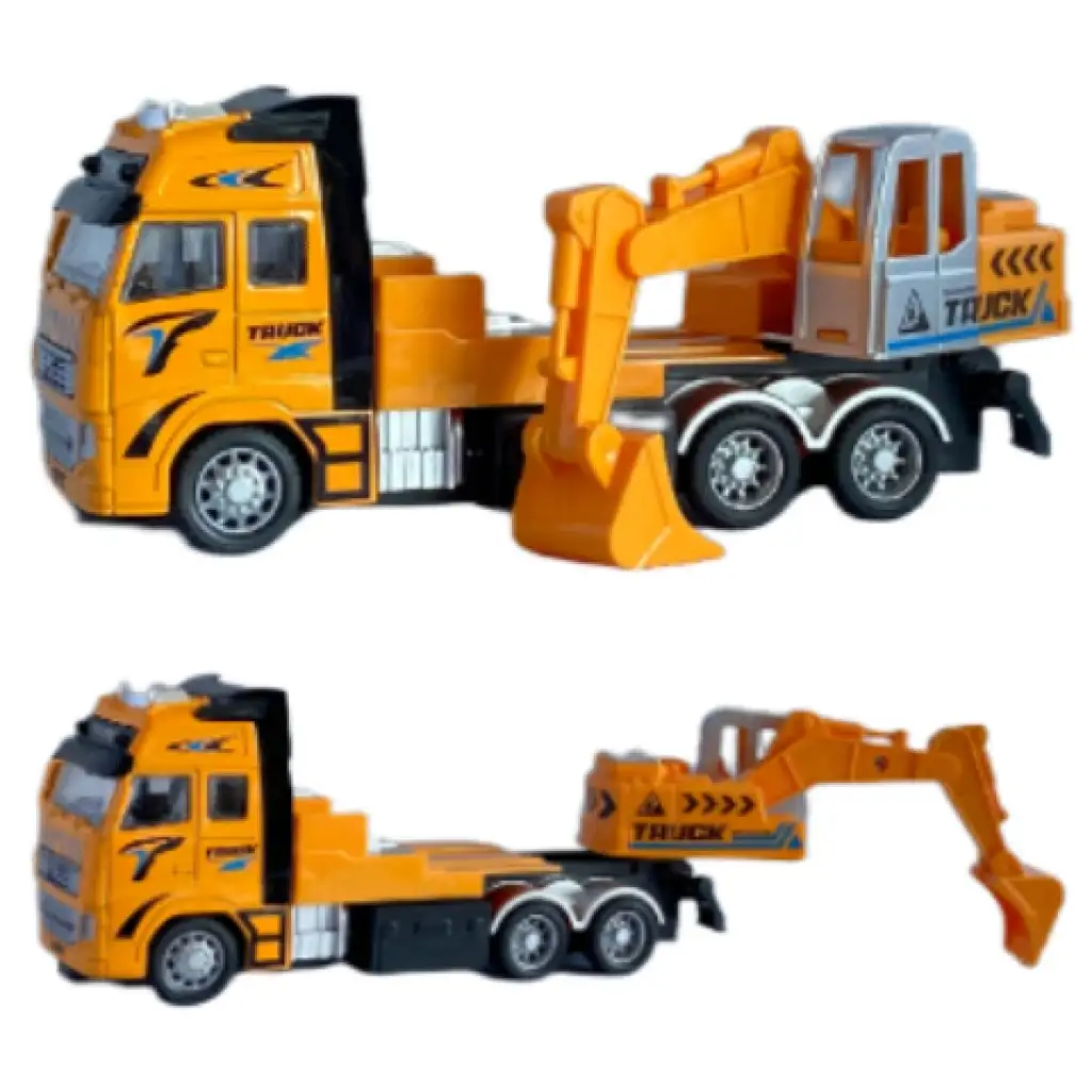 imagen de RC Excavadora o grúa de construcción teledirigida con luz en dos versiones 27MHz 1/36 de escala 20cm 5