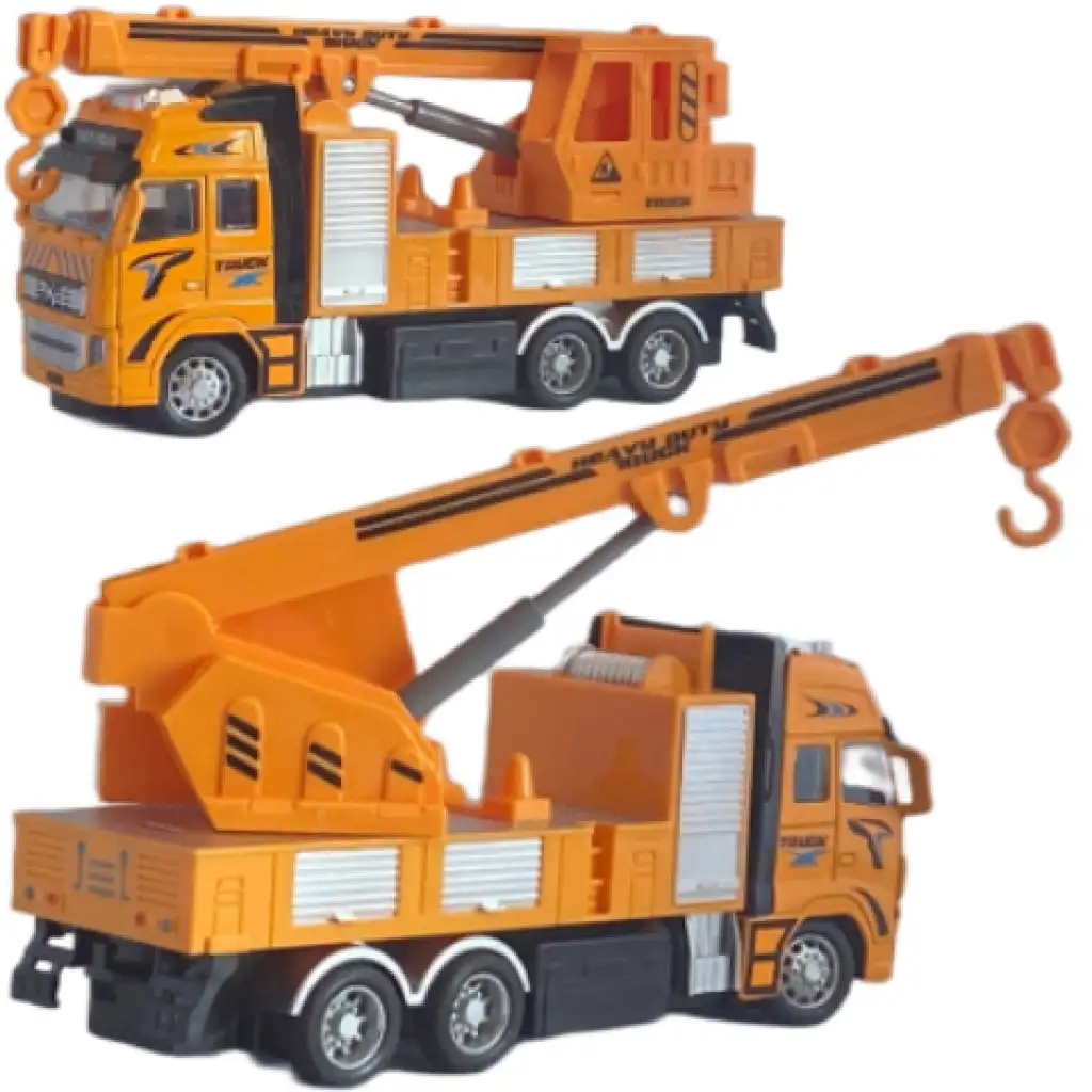 imagen de RC Excavadora o grúa de construcción teledirigida con luz en dos versiones 27MHz 1/36 de escala 20cm 9