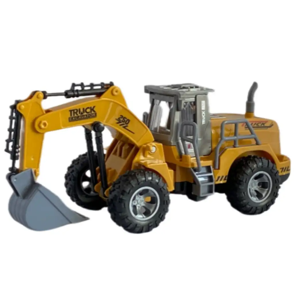 imagen de RC excavadora teledirigida con luz 27MHz 1/48 20cm 2