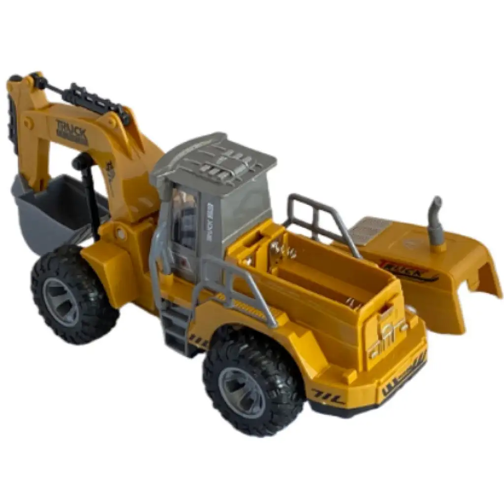 imagen de RC excavadora teledirigida con luz 27MHz 1/48 20cm 4