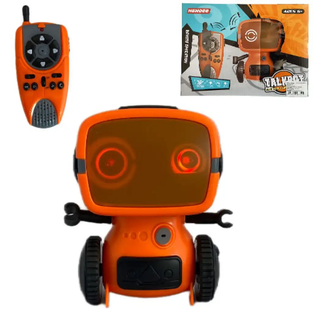 imagen de RC interactivo TalkBot robot walkie-talkie en color naranja 2,4GHz 1