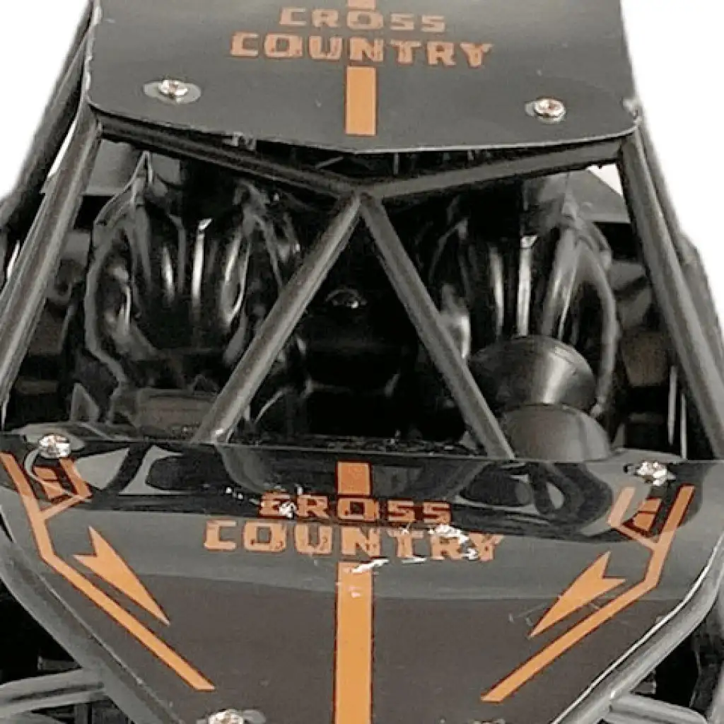 imagen de RC Jeep de Cross Country control remoto con suspensión de resortes y efectos de luz 21cm 2,4 GHz 4