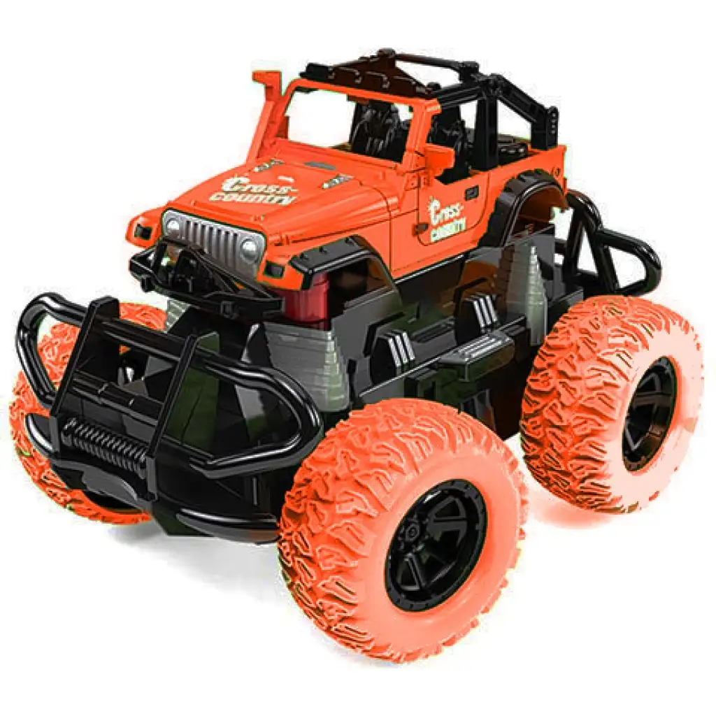 imagen de RC Monster Truck naranja a control remoto 1/28 2