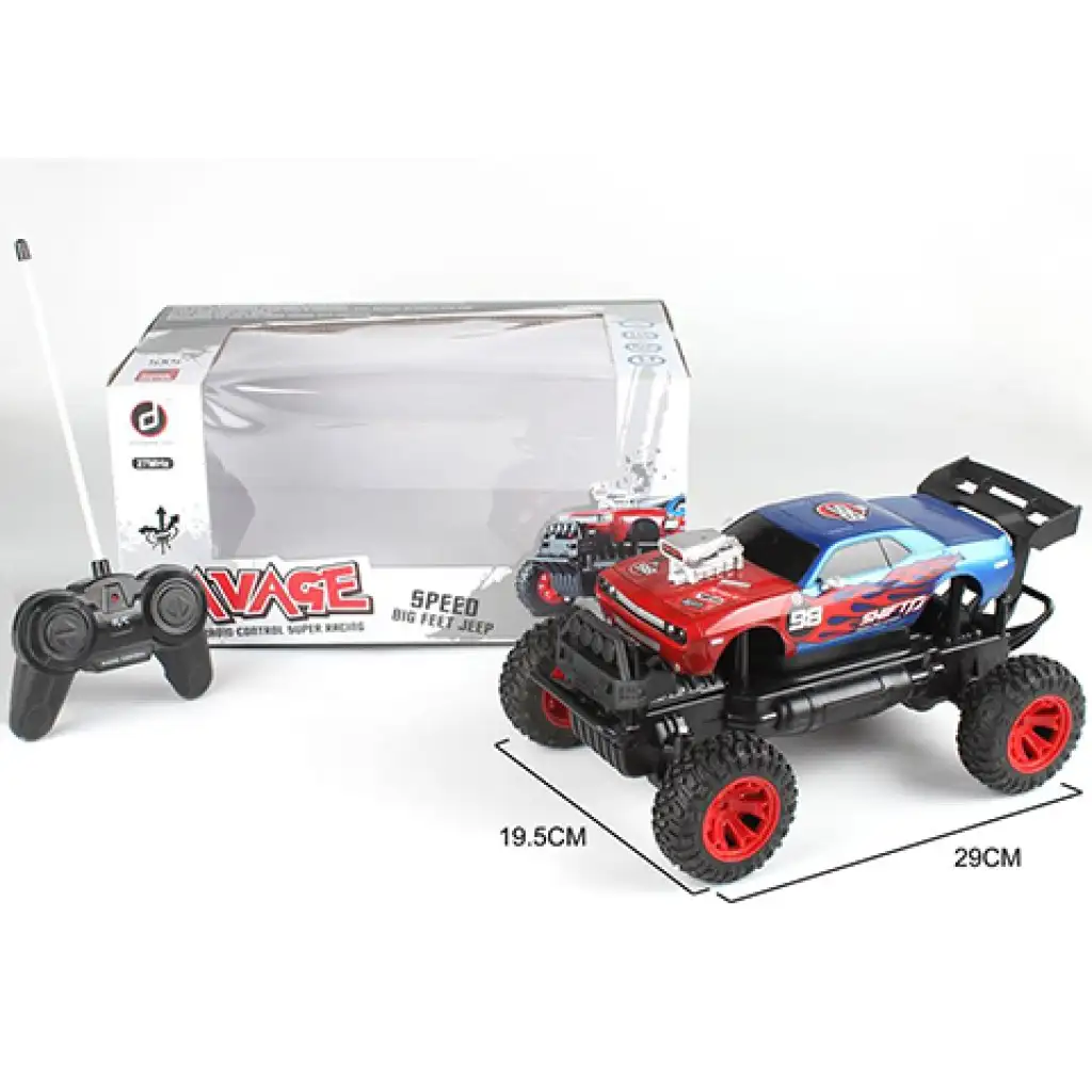 imagen de RC Off-Road coche de control remoto Charger muscle con luz 27 MHz 1/14 1