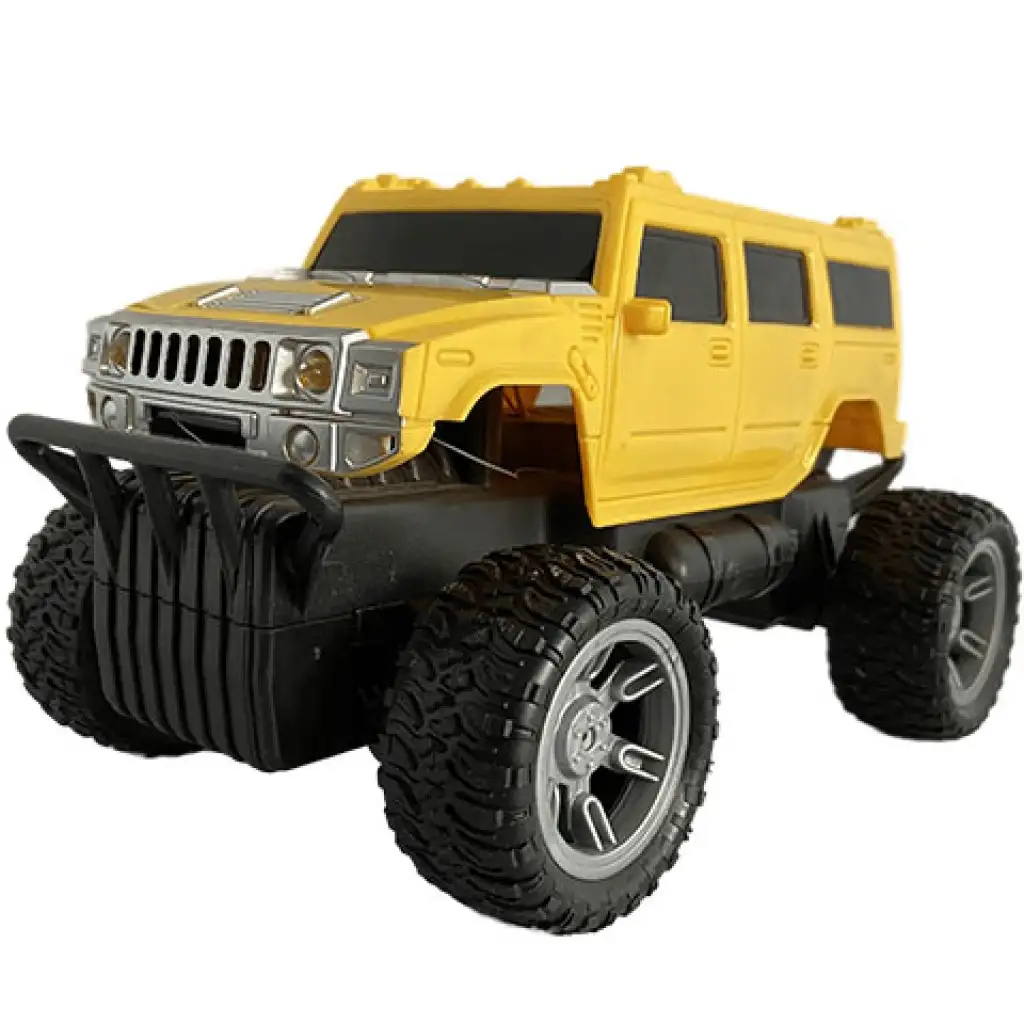 imagen de RC Off-Road coche teledirigido Hummer con luz 27 MHz 22cm escala 1/14 en dos versiones 4