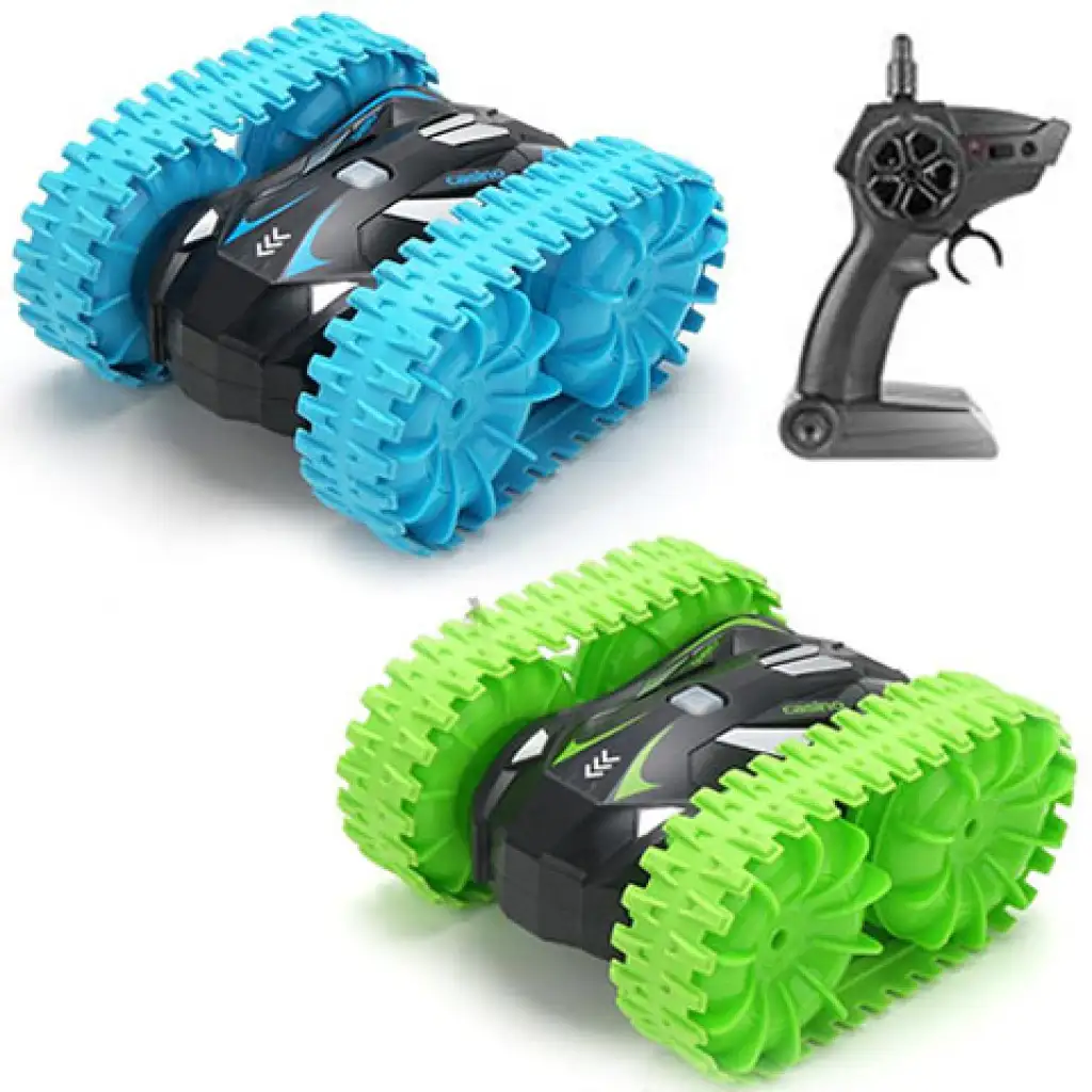 imagen de RC Storm Dancer 360: vehículo anfibio teledirigido 2 en 1 con orugas 2.4GHz en varias versiones 1