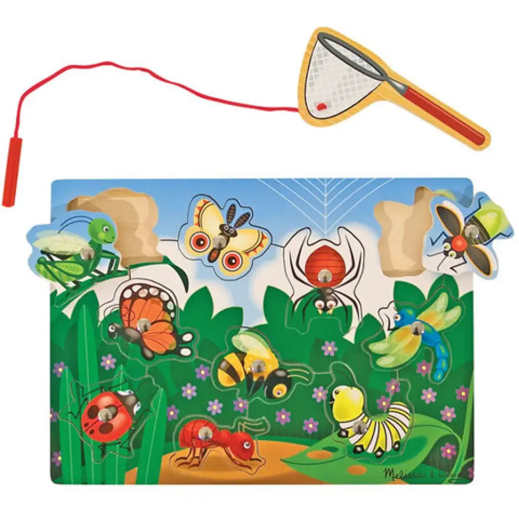imagen de Red de mariposas magnética de madera - Melissa & Doug 1