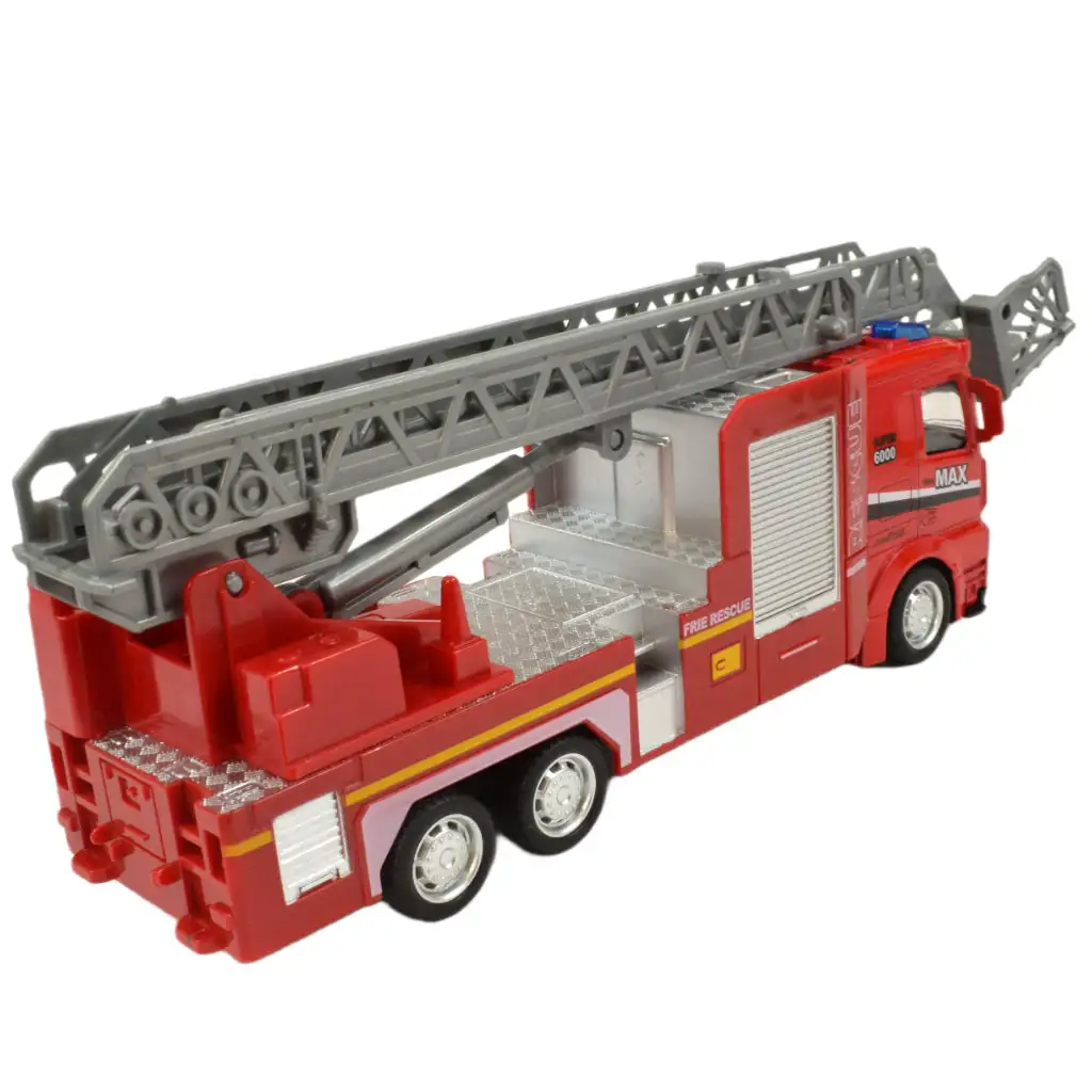 imagen de Rescate de fuego: Camión de bomberos con ruedas de lenticular y luces y sonidos en varias versiones 19cm 1ud 6