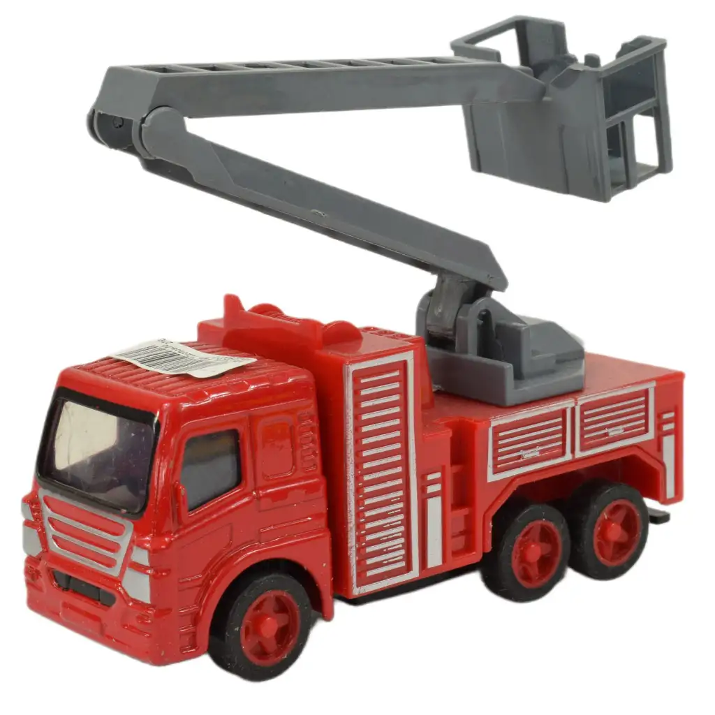 imagen de Rescate de Fuego: Camión de bomberos con ruedas de tracción en varias versiones 9,5cm 1ud 4