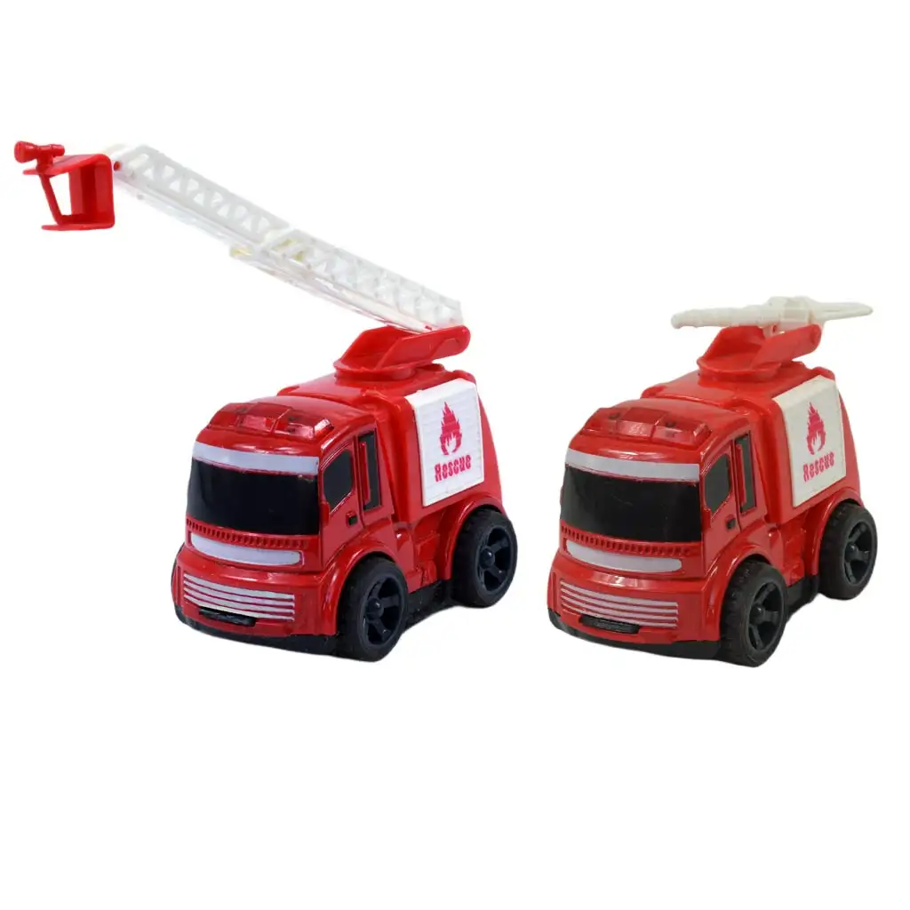 imagen de Rescate de Fuego: Camión de Bomberos en dos versiones, diseño de volante 1ud 1