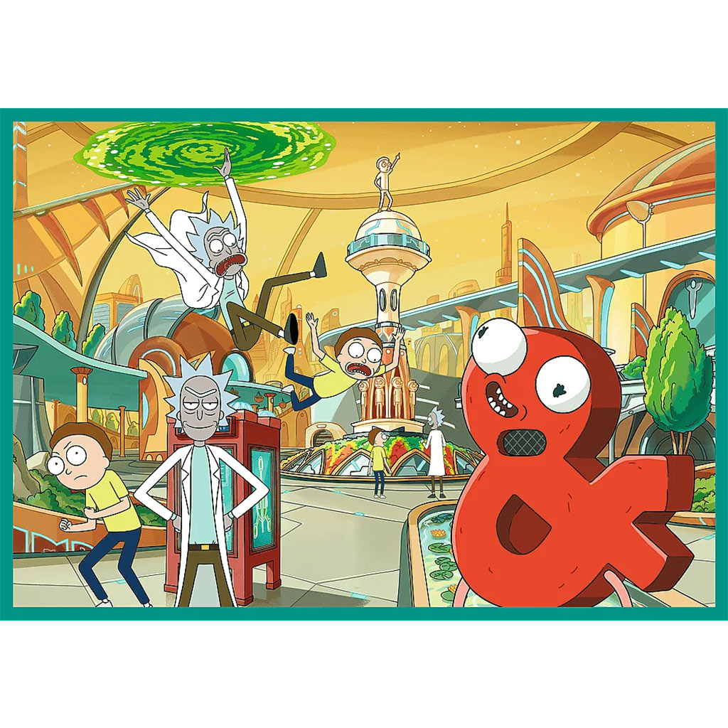 imagen de Rick y Morty Aventuras Locas rompecabezas de 4x250 piezas - Trefl 4
