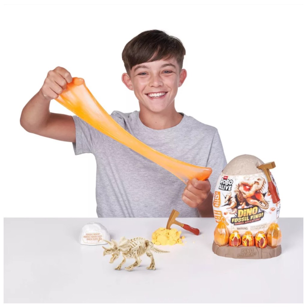 imagen de Robo Alive dino fósil - Set de sorpresa de aventura ámbar 3