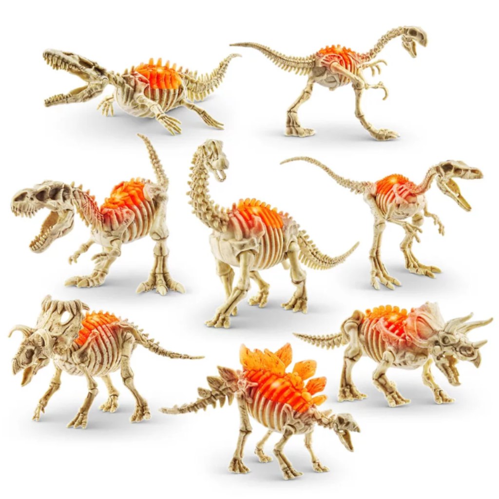 imagen de Robo Alive mini dinosaurio fósil sorpresa huevo en varias versiones 1ud 3