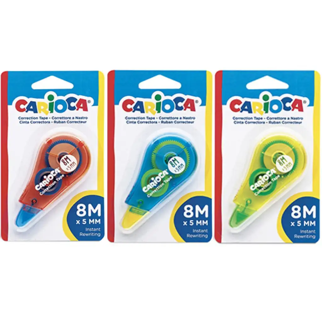 imagen de Roller corrector 8mx5mm en tres versiones - Carioca 1