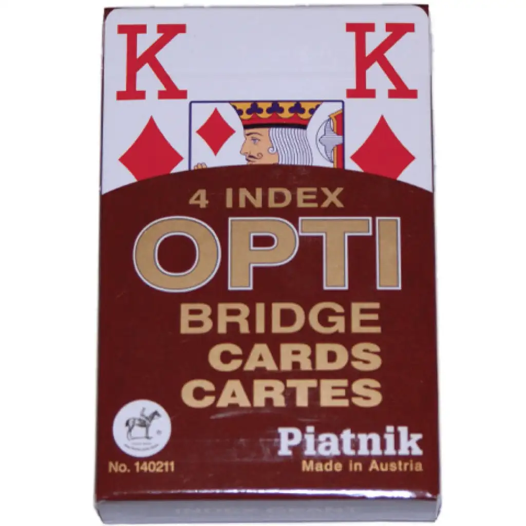 imagen de Römikártya 4 Índices Opti Bridzs - Piatnik 1