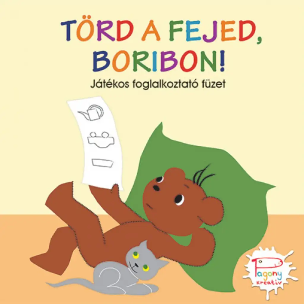 imagen de Rompe tu cabeza con el cuaderno de actividades de Boribon - Pagony 1