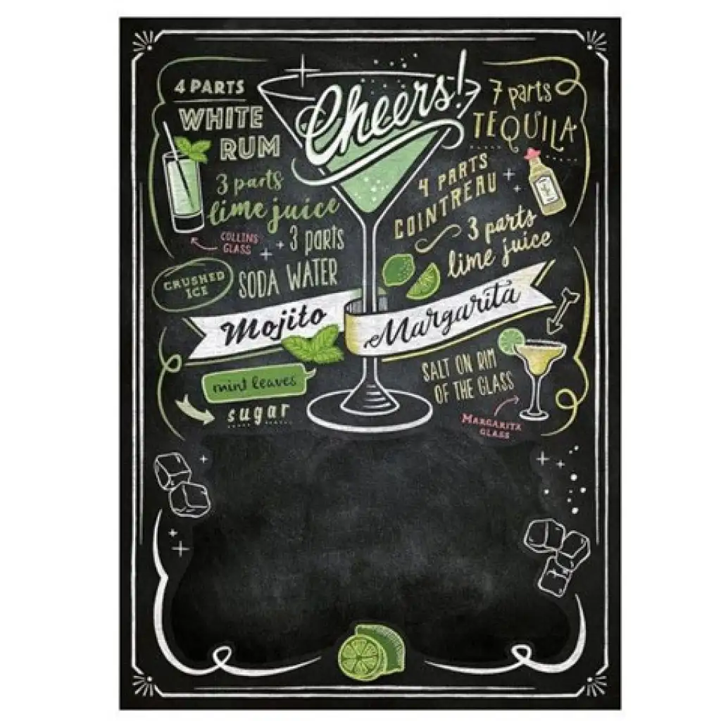 imagen de Rompecabezas Blackboard Cheers de 1000 piezas - Clementoni 2
