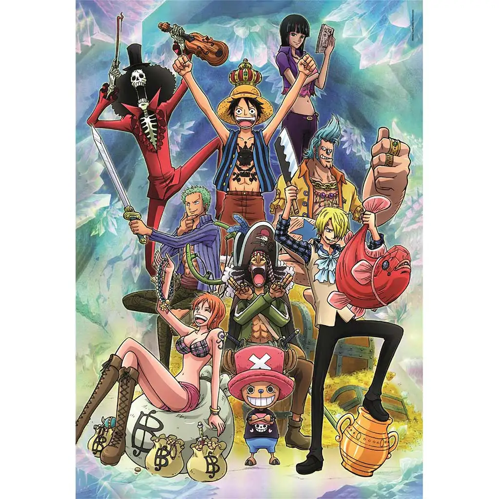 imagen de Rompecabezas compacto de 1000 piezas de One Piece 50x70cm - Clementoni 2