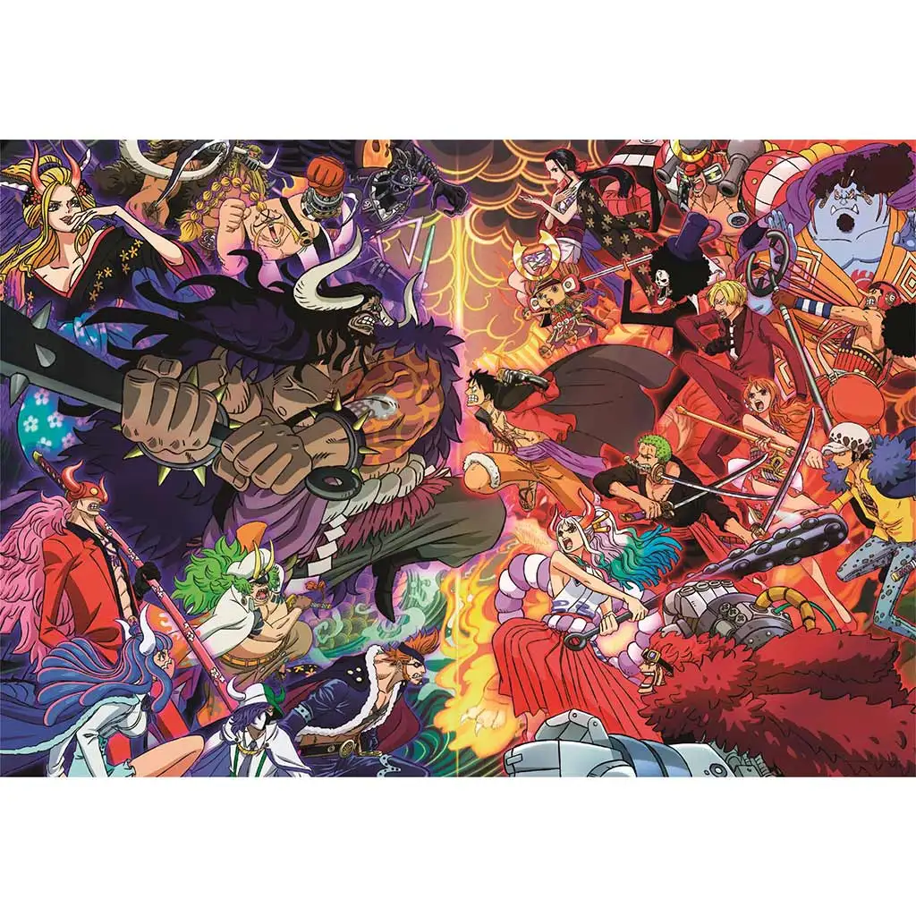 imagen de Rompecabezas compacto de 1000 piezas de One Piece 70x50cm - Clementoni 2