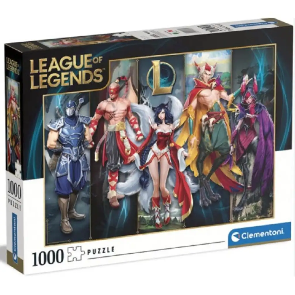 imagen de Rompecabezas de 1000 piezas de League of Legends - Clementoni 1