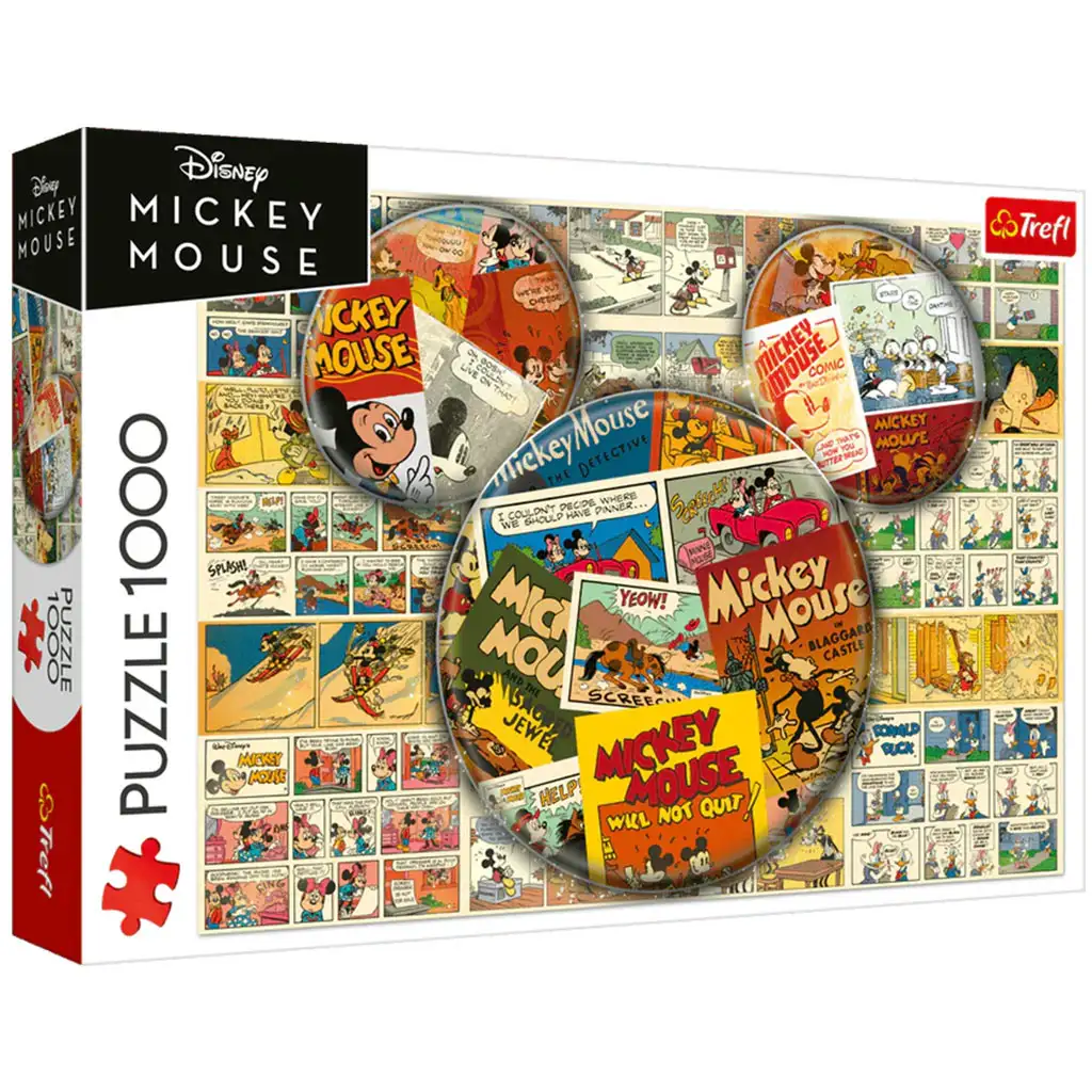 imagen de Rompecabezas de 1000 piezas de Mickey Mouse - Trefl 1
