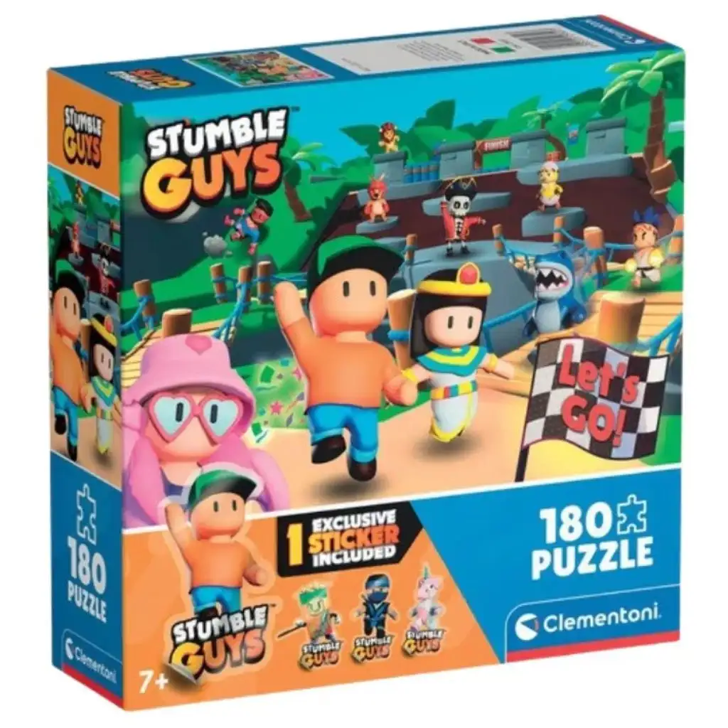 imagen de Rompecabezas de 180 piezas de Stumble Guys - Clementoni 1