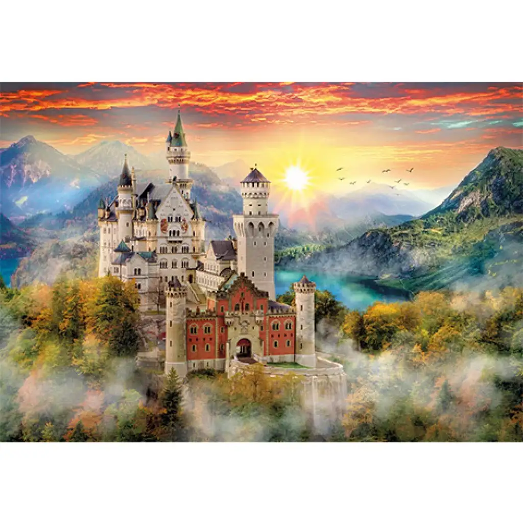 imagen de Rompecabezas de 2000 piezas del castillo de Neuschwanstein - Clementoni 2