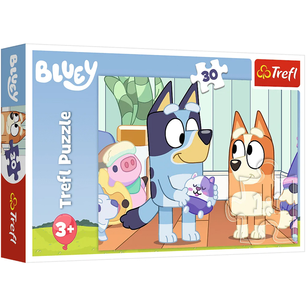 imagen de Rompecabezas de 30 piezas de Bluey - Trefl 1