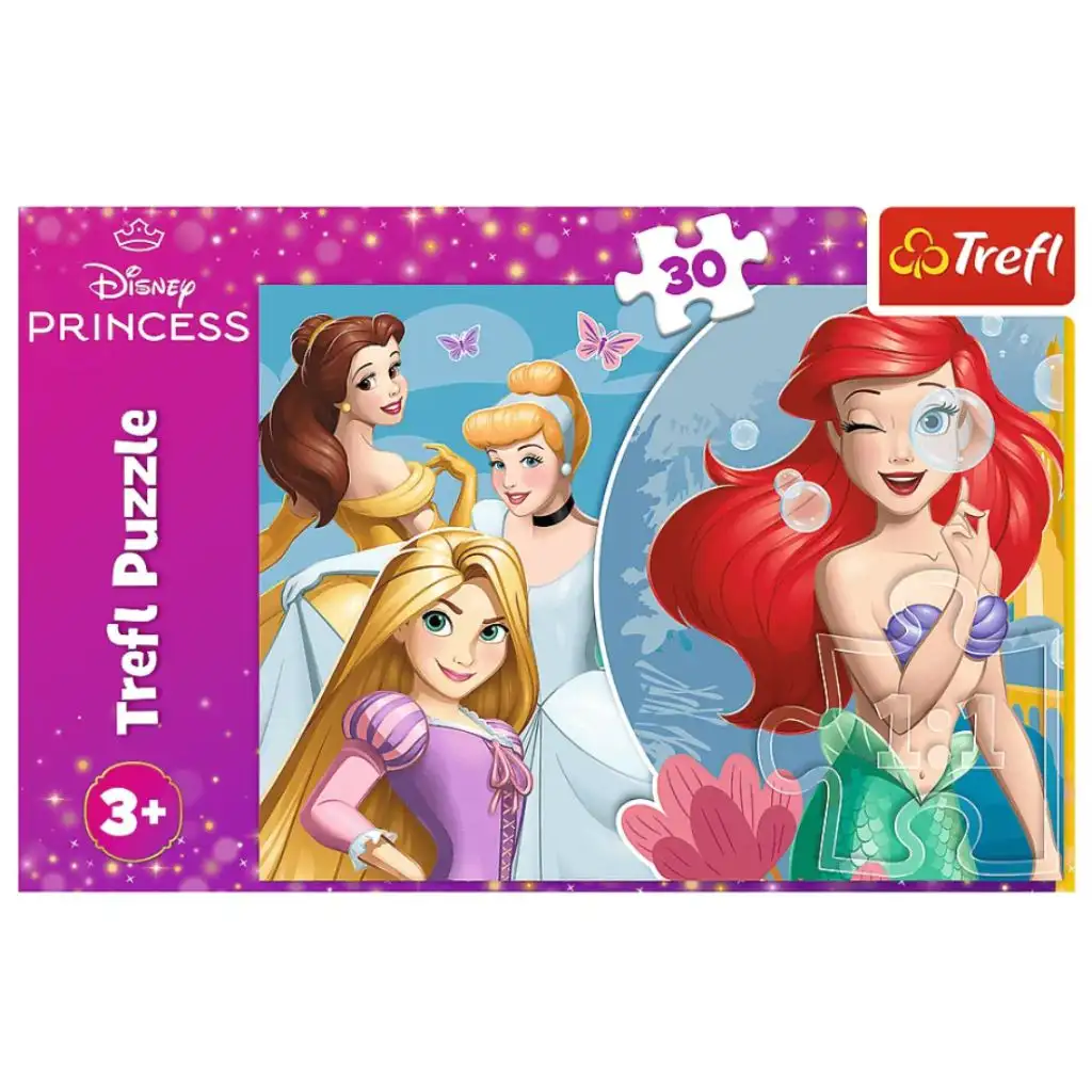 imagen de Rompecabezas de 30 piezas de Princesas Disney - Trefl 1