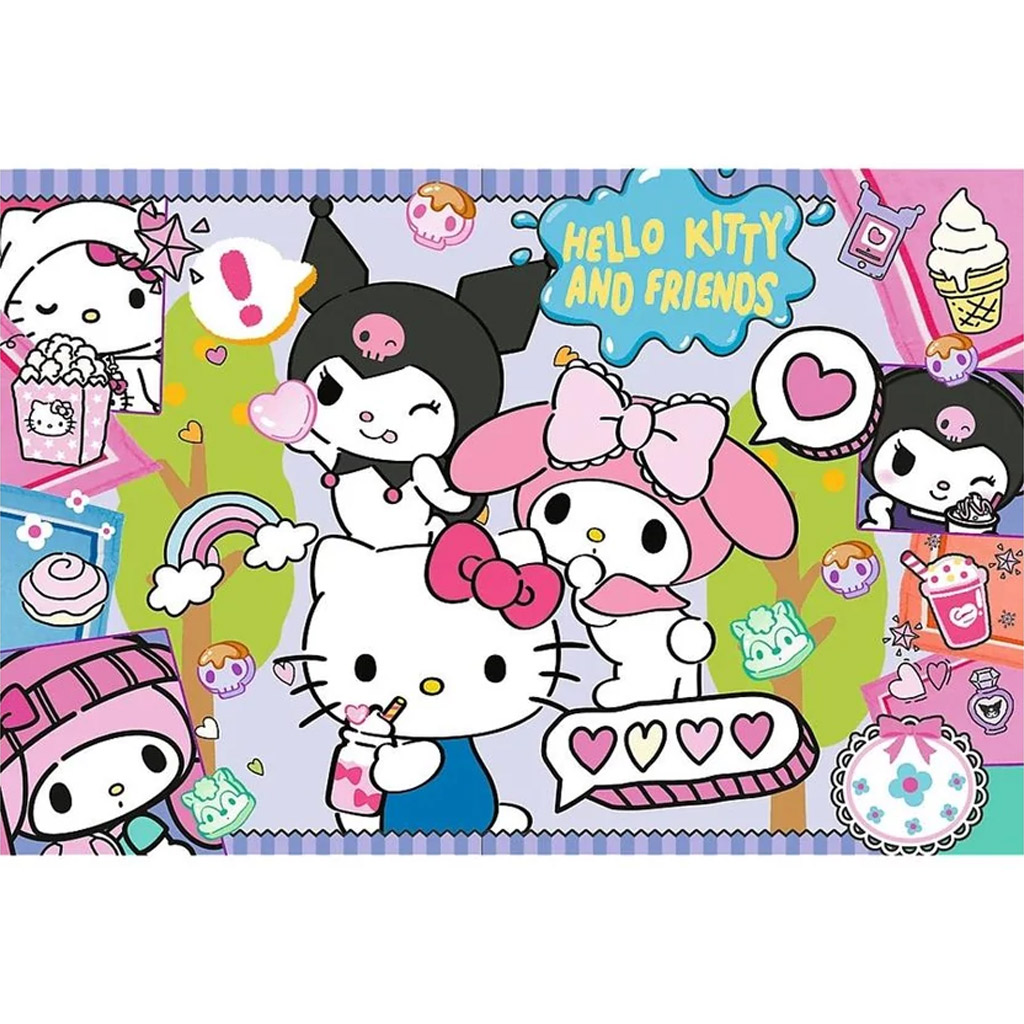 imagen de Rompecabezas de 300 piezas de Hello Kitty y sus amigos - Trefl 2