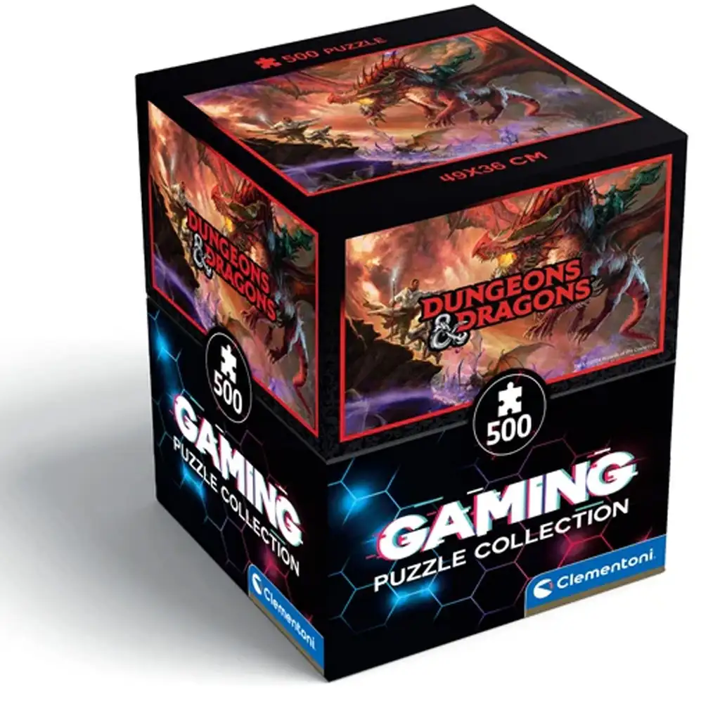 imagen de Rompecabezas de 500 piezas de Dungeons & Dragons - Clementoni 1