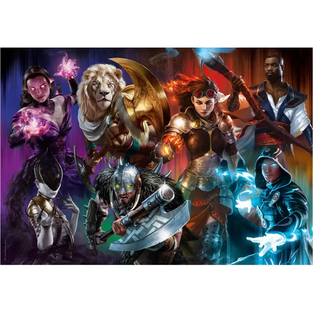 imagen de Rompecabezas de 500 piezas de Magic: The Gathering - Clementoni 2